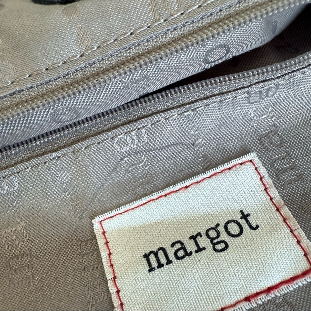 Margot Black Leather Shoulder Purse - Picture 7 of 9
